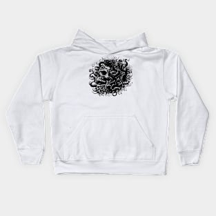 Skull Tattoo Kids Hoodie